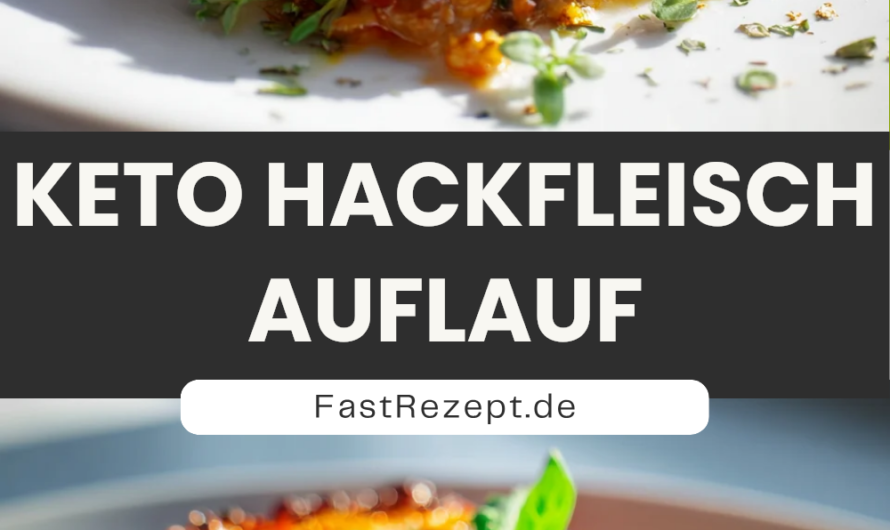 Leckerer Keto Auflauf Mit Hackfleisch