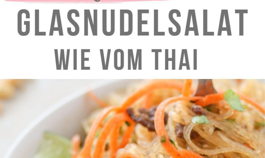 Asiatischer Glasnudelsalat mit Hackfleisch
