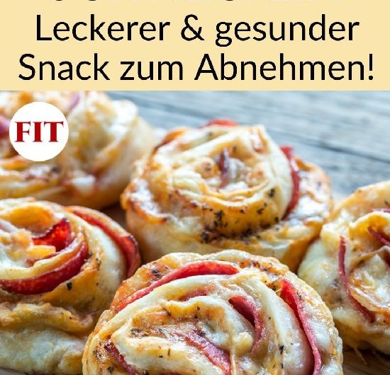 Low Carb Pizzaschnecken – Eiweißreiches Rezept zum Abnehmen