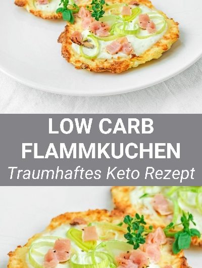 Low Carb Flammkuchen – Leckeres Rezept zum Abnehmen