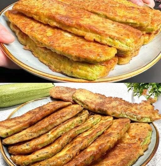Knusprige Low-Carb Zucchini-Sticks aus dem Airfryer – So lecker, dass niemand Fleisch vermisst
