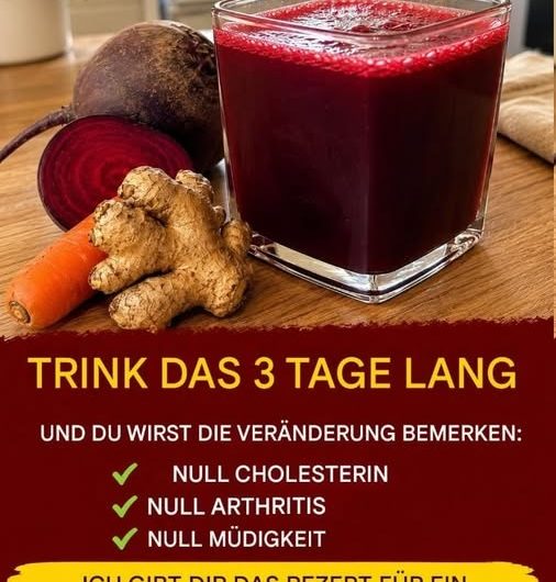 Rote-Bete-Zitronensaft – Frische Rezeptidee für einen gesunden Start in den Tag