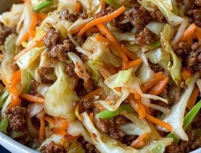 Cremige Chinakohl-Hackfleisch-Pfanne – Schnell, herzhaft und perfekt für jeden Tag