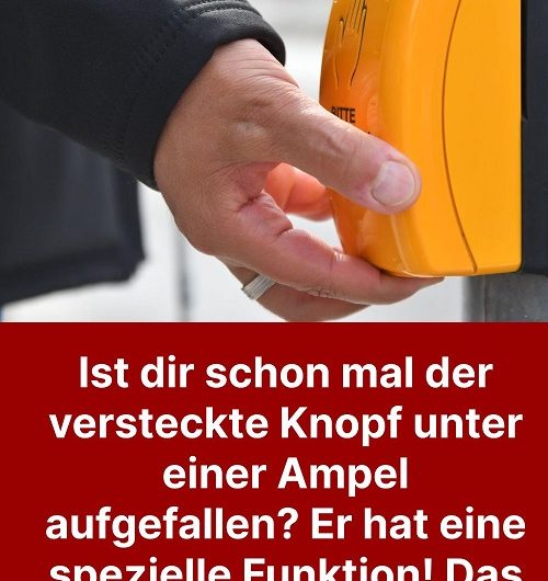 Wofür ist der Knopf unter der Fußgängerampel wirklich da? Die überraschende Wahrheit kennen die wenigsten