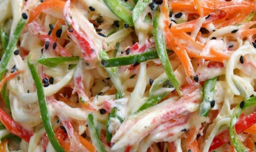 Easy Japanese Kani Salad – Light, Creamy & Refreshing