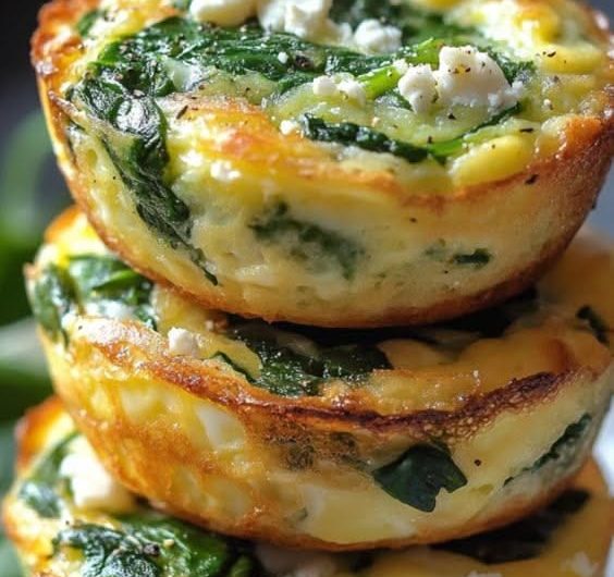 Savory Spinach & Feta Egg Muffins: A Quick, Healthy Breakfast Delight!