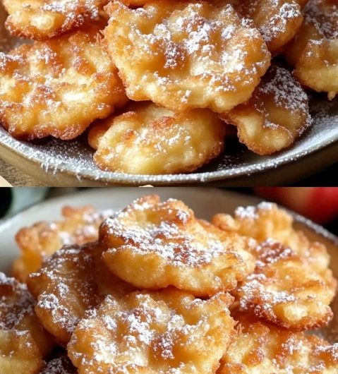 Meine polnische Oma hat diese Apfelküchlein jeden Sonntag gebacken. 20 Jahre lang habe ich sie nicht gegessen – bis letzte Woche.