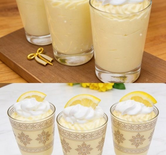 Zitronencreme im Glas – In 3 Minuten vorbereitet und herrlich cremig