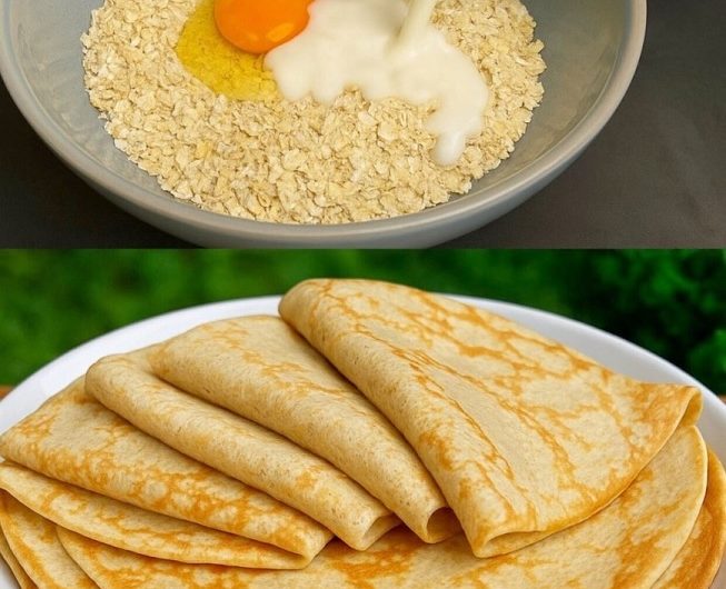 Haferpfannkuchen in 5 Minuten – Ohne Zucker und ohne Mehl