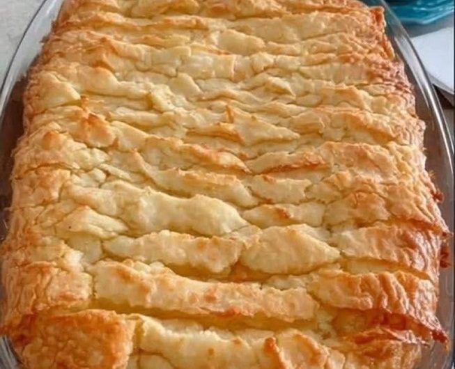 Crinkle Cake – knuspriger Faltenkuchen mit cremiger Vanillefüllung