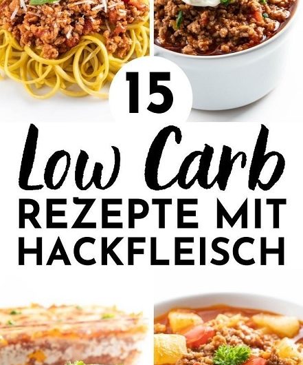 15+ leckere Low Carb Rezepte mit Hackfleisch | Koch Keto
