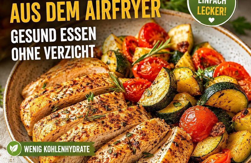 Low Carb aus dem Airfryer – gesund essen ohne Verzicht