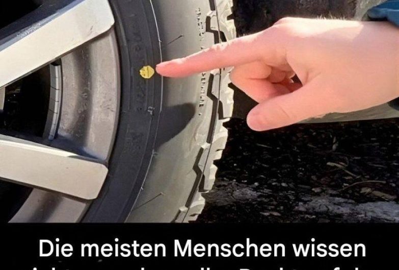 Der kleine gelbe Punkt auf dem Reifen: Warum ihn fast jeder übersieht – und warum er trotzdem wichtig ist