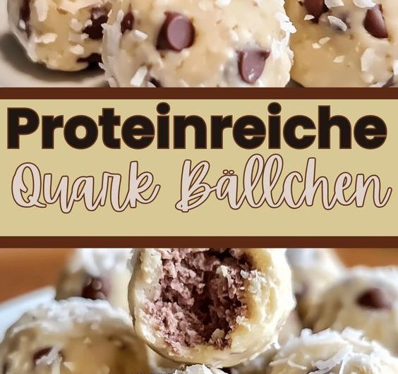 Cottage Cheese Proteinbällchen: Leckerer no-bake Snack