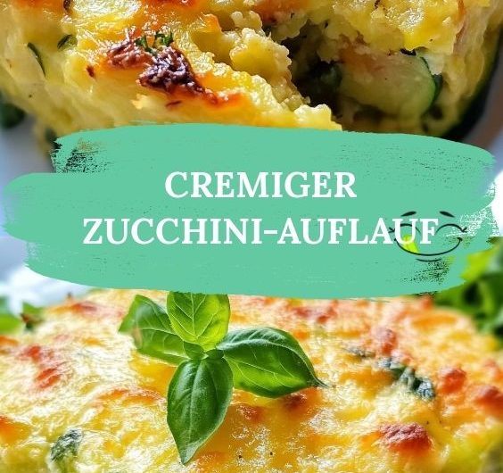 Cremiger Zucchini-Auflauf