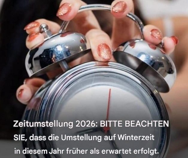 Zeitumstellung 2026 in Frankreich: Dieses Datum sollten Sie sich merken