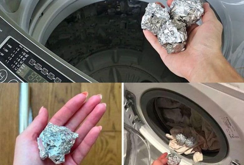 Alufolie in die Waschmaschine – warum plötzlich jeder diesen Trick ausprobiert