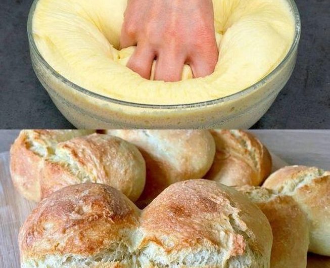 Übernacht-Brötchen aus der DDR – wie früher, außen knusprig und innen herrlich locker