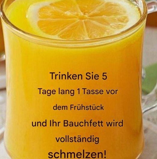 Jeden Morgen eine Tasse – dieser Zitronen-Ingwer-Drink ist in 1 Minute fertig 🍋